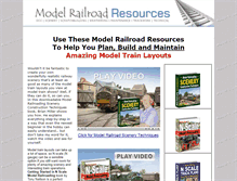 Tablet Screenshot of model-train-layouts.net
